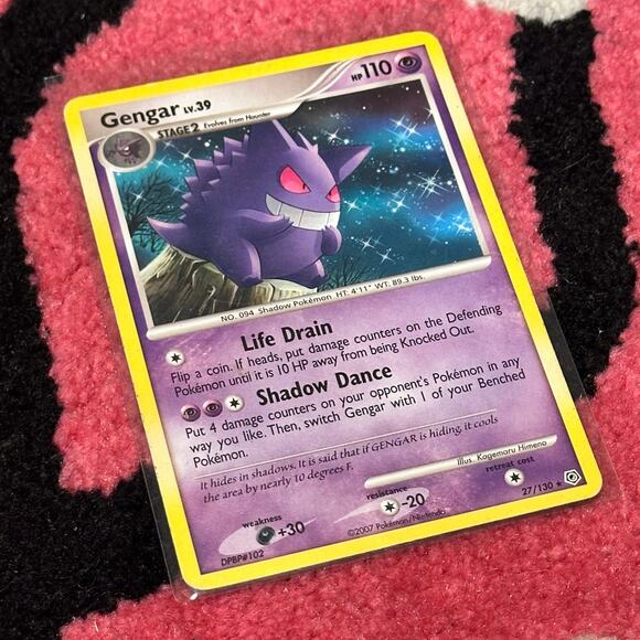 Gengar #27 – Diamond & Pearl – As Pictured - Picture 1 of 6